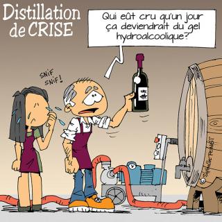 distillation de crise